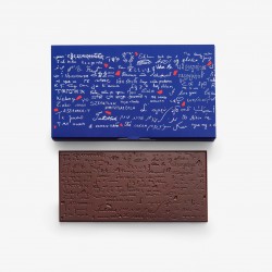 Tablette de chocolat Arnaud Larher - Emballage cadeau réutilisable - Souvenirs du Mur des je t'aime