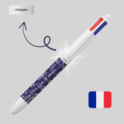 Le BIC 4 couleurs du Mur des je t'aime. Montmartre, Paris. Version Française.