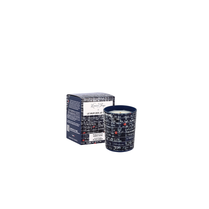 Bougie Le mur des je t'aime...