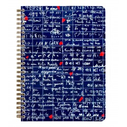 Carnet à spirales "Je...