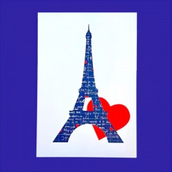 Carte postale by Paris
