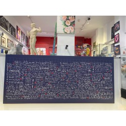 Toile du Mur des je t'aime