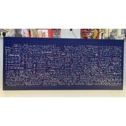 toile mur des je t'aime