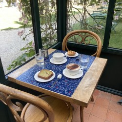 Lote de 2 sets de sobremesa