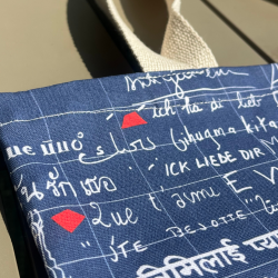 Sac bandoulière "Je t'aime"