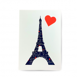 Carte postale Tour Eiffel -...