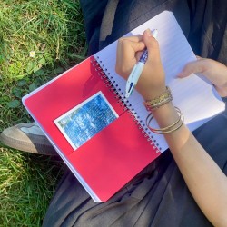 Carnet à spirales "Je...