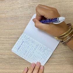 Petit carnet cousu fil "Je...